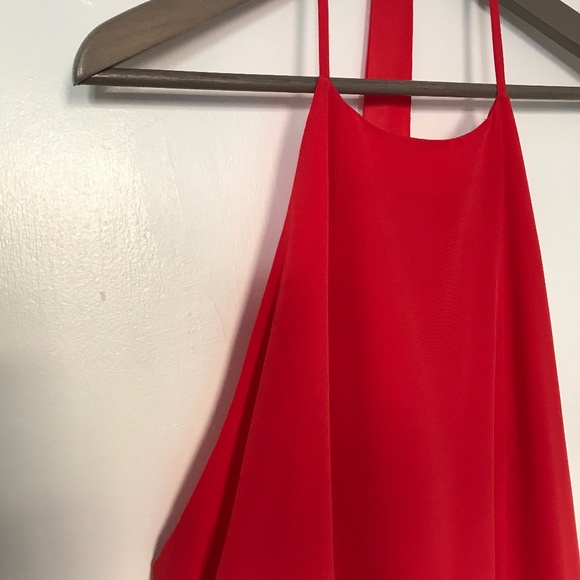 Club Monaco Dreya T-Back Dress in Red - Picture 3 of 5
